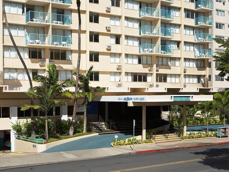 Aparthotel Aqua Aloha Surf Waikiki Exteriér fotografie