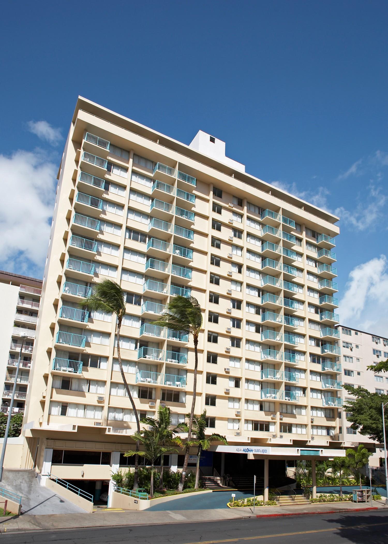 Aparthotel Aqua Aloha Surf Waikiki Exteriér fotografie