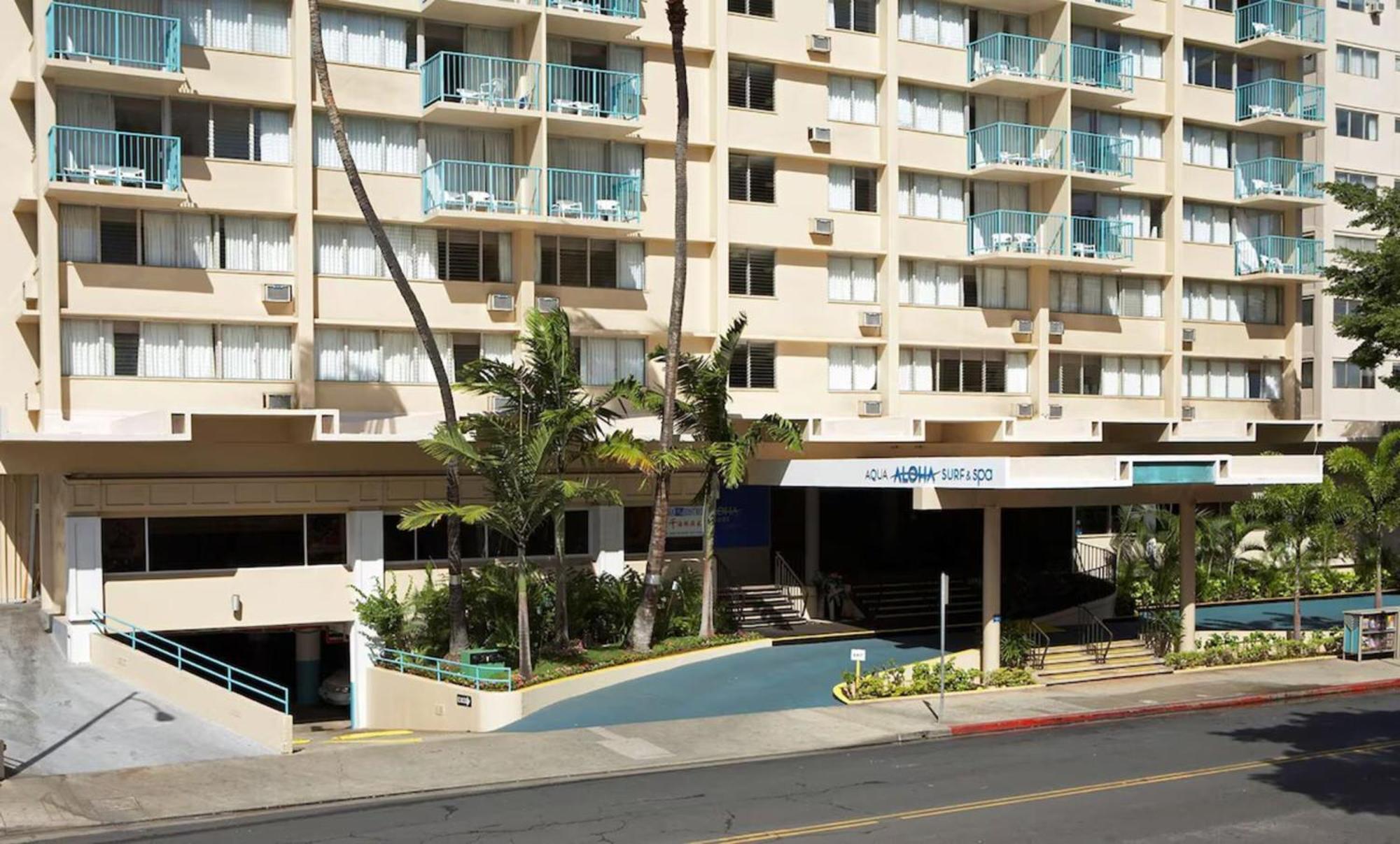 Aparthotel Aqua Aloha Surf Waikiki Exteriér fotografie