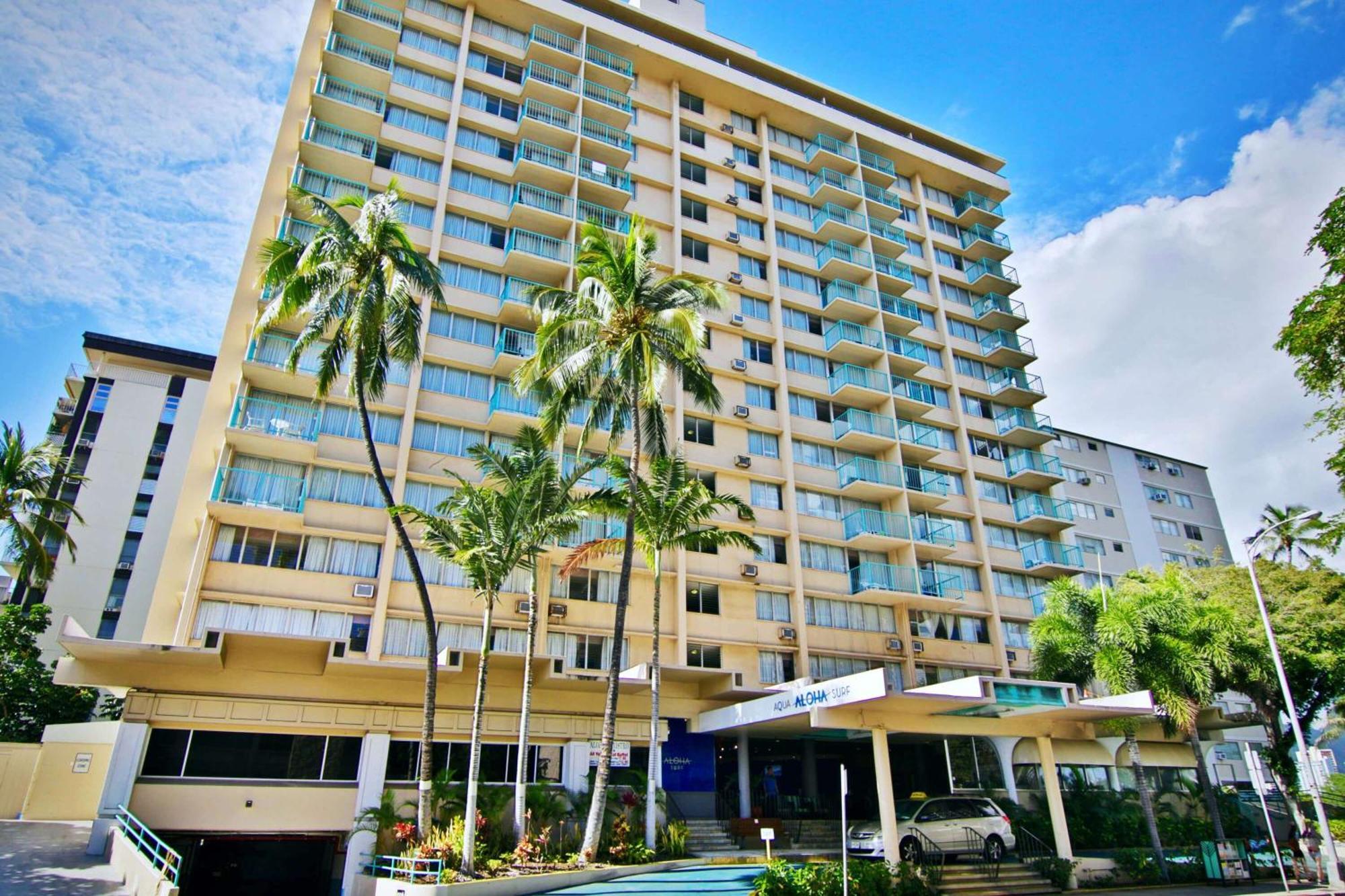 Aparthotel Aqua Aloha Surf Waikiki Exteriér fotografie