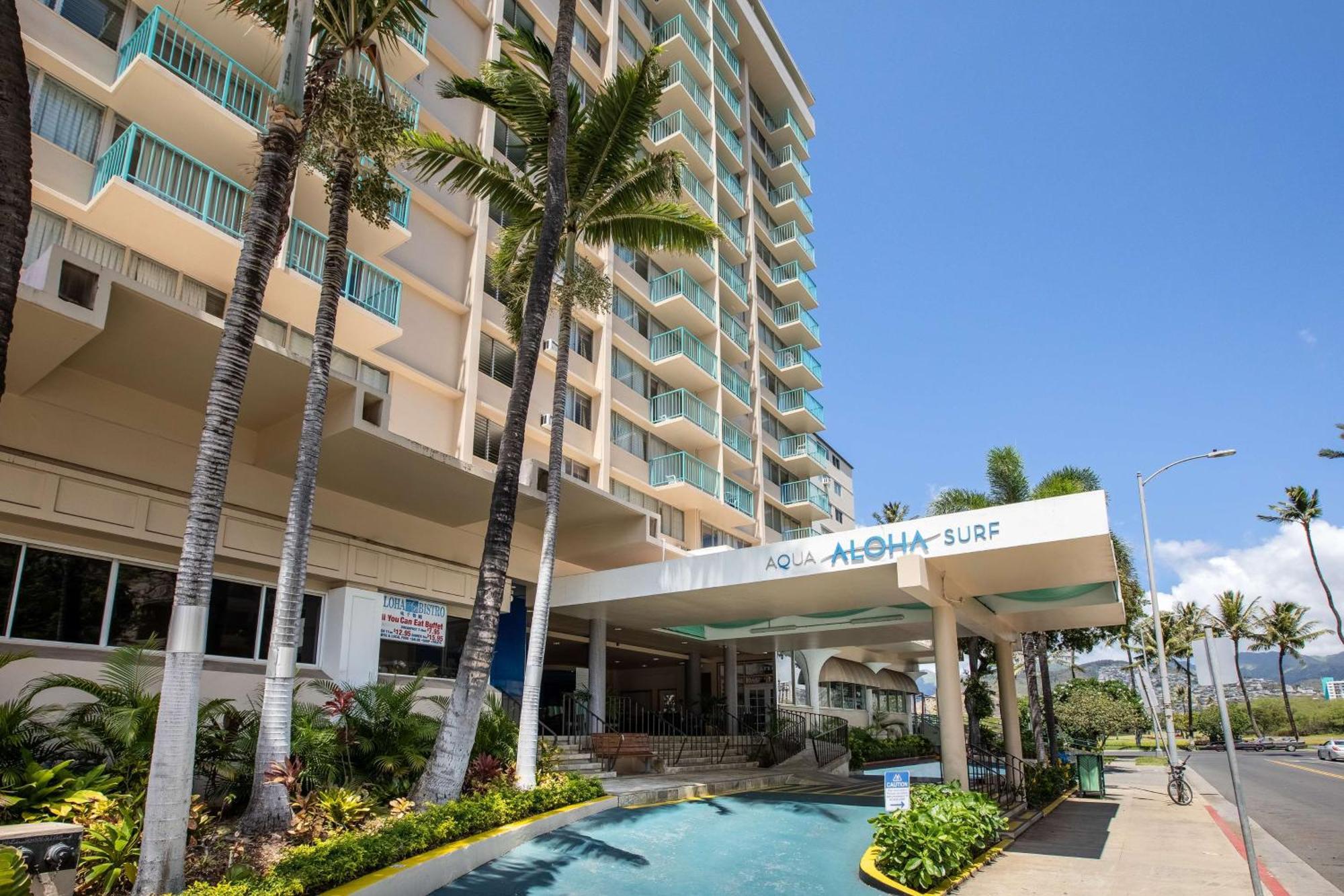 Aparthotel Aqua Aloha Surf Waikiki Exteriér fotografie