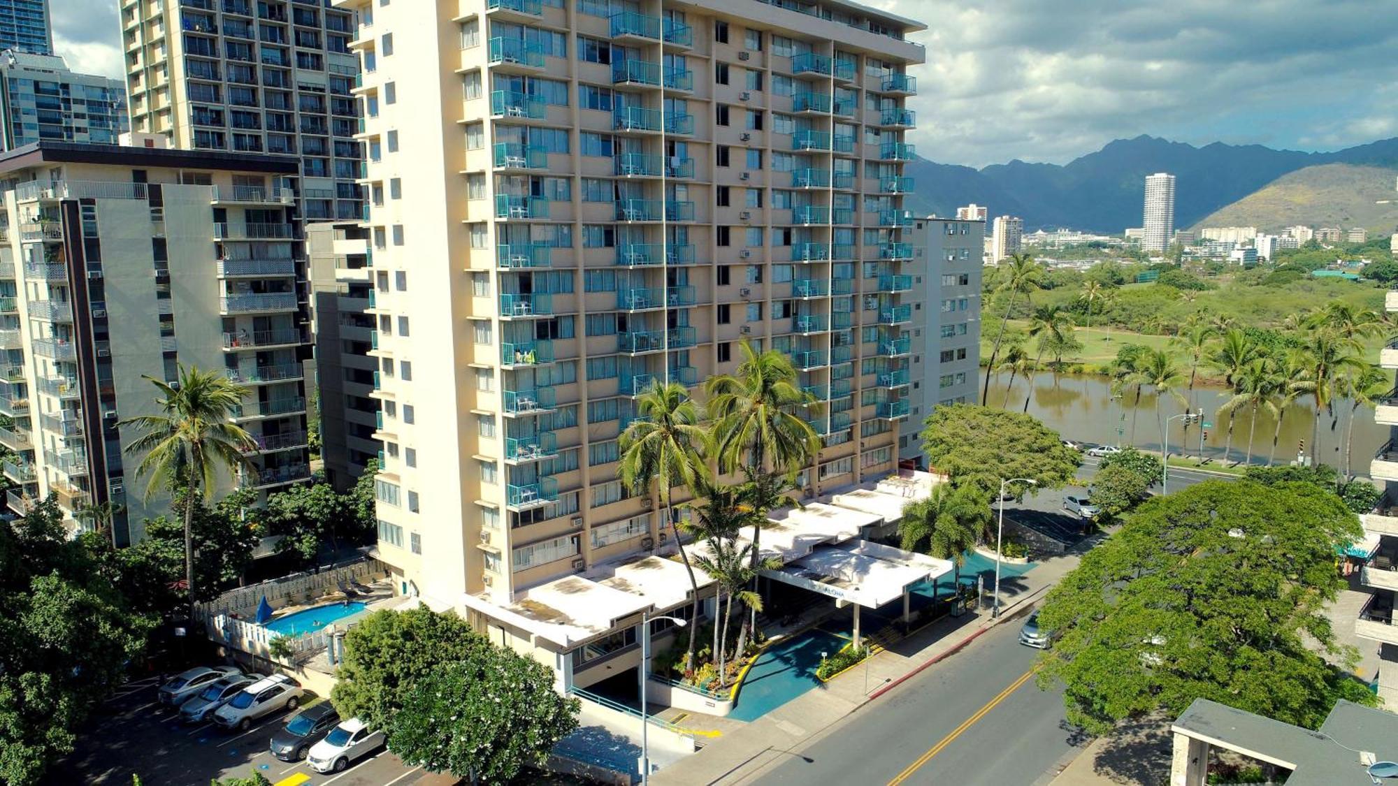 Aparthotel Aqua Aloha Surf Waikiki Exteriér fotografie