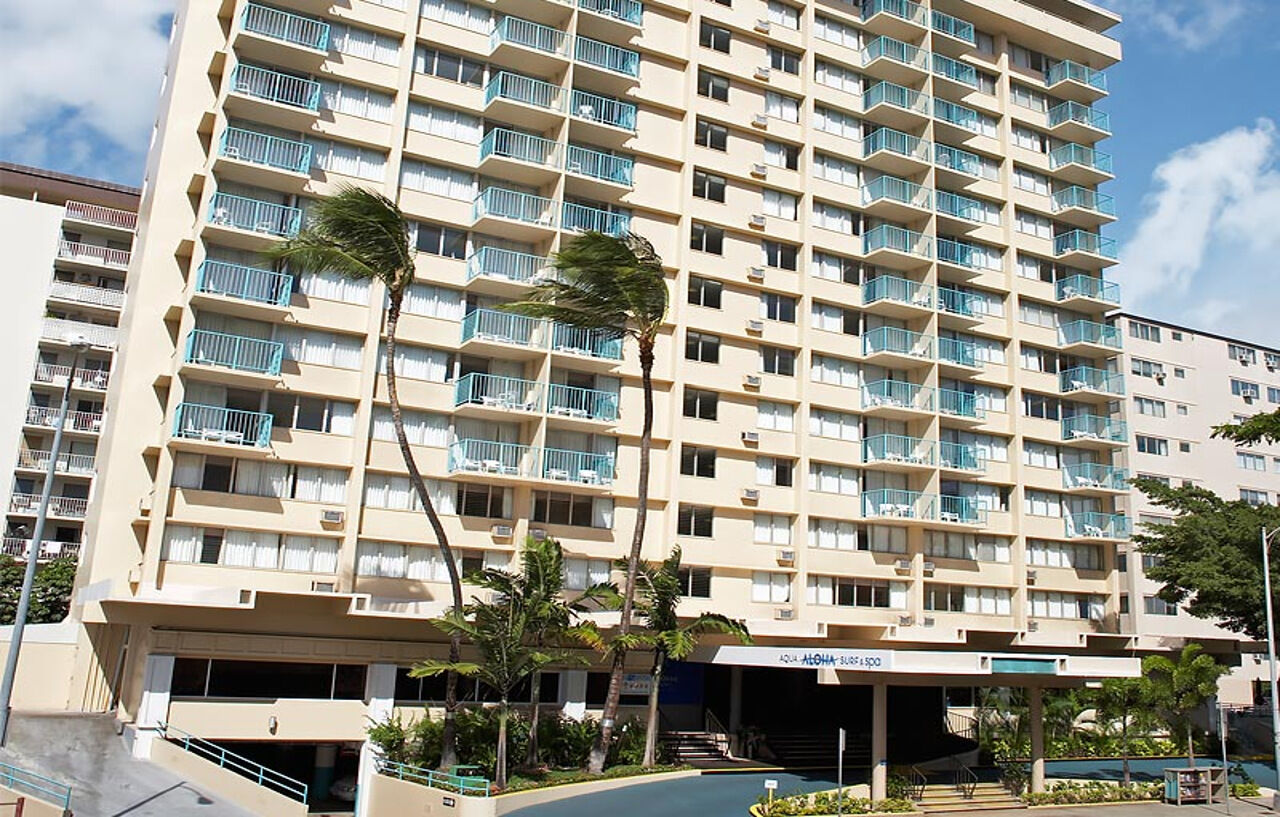 Aparthotel Aqua Aloha Surf Waikiki Exteriér fotografie